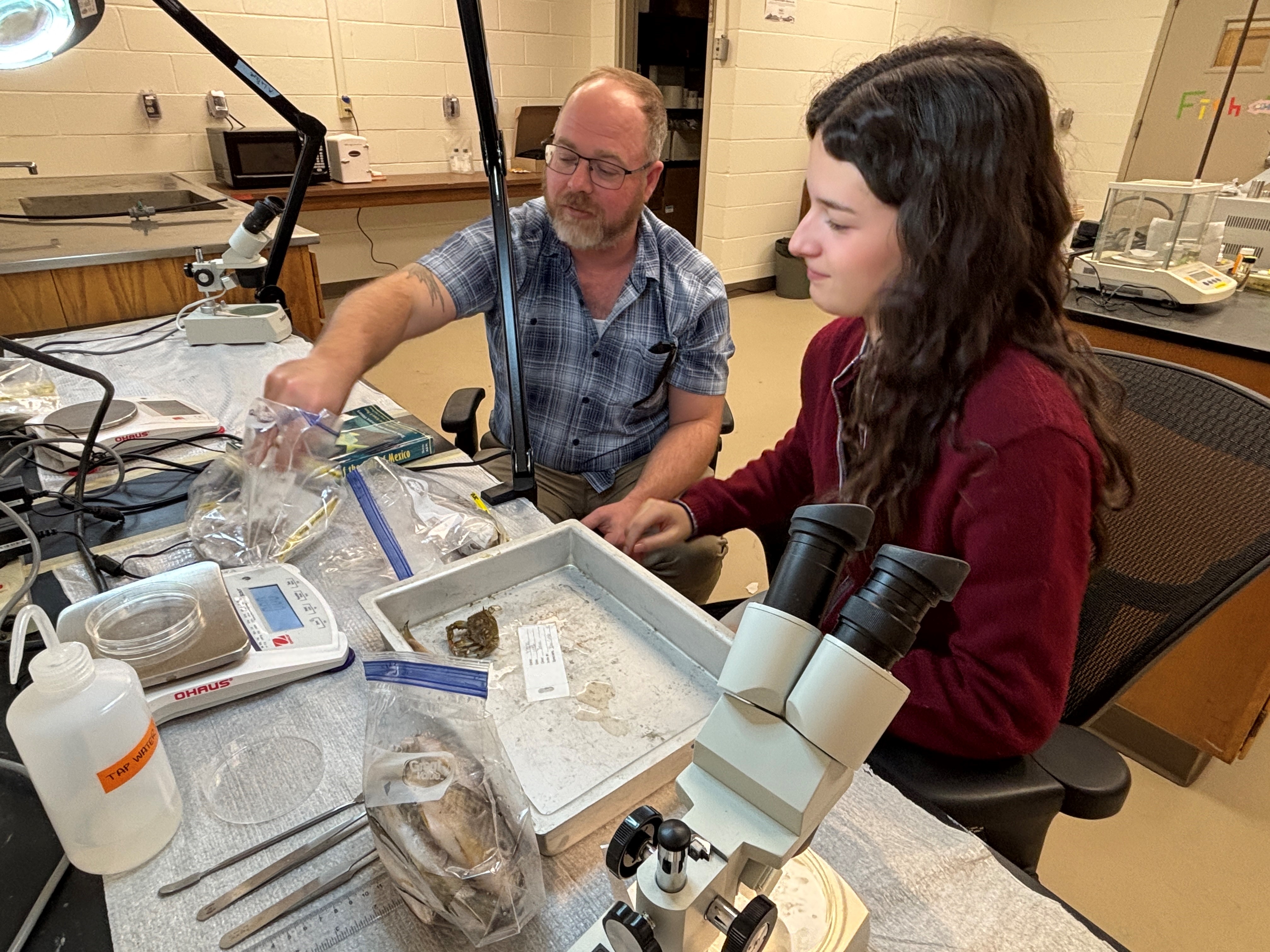 A nontraditional path to fisheries science: Plumlee earns prestigious fellowship